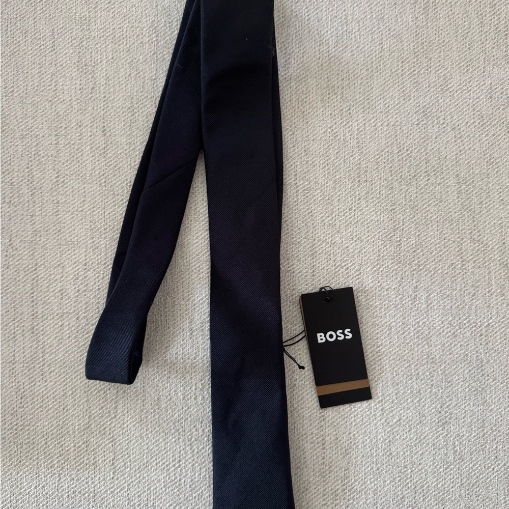 Boss Classic Navy Tie